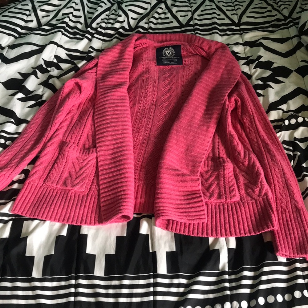A cardigan